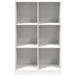 vidaXL Bibliothèque blanc 70x33x110 cm bois massif de pin