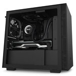 NZXT H210 Noir - Boîtier mini tour avec fenetre latérale en verre trempé ( Catégorie : Boîtier PC )