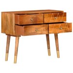 vidaXL Buffet 85x40x70 cm Bois de manguier solide