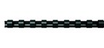 Pack 100 baguettes de reliure plastiques  format A4  8 mm Noir FELLOWES