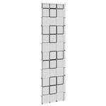 vidaXL Store enrouleur de douche avec cassette largeur du tissu 66 cm