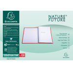 Paquet de 100 cottes de plaidoirie papier fort 90 grammes Blanc EXACOMPTA