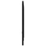 vidaXL Tête de lit chêne marron 190 cm acier et bois d'ingénierie