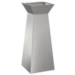 vidaXL Support de plante Acier inoxydable 40 x 40 x 101 cm Durable