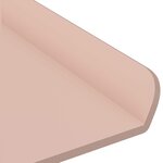 vidaXL Étagère flottante 3 Pièces Rose 40 x 9 x 2 5 cm Acier