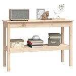vidaXL Table console 110x40x75 cm Bois massif de pin