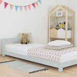 Lit enfant DREAMY 90 x 200 gris clair