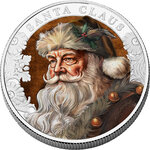 Pièce de monnaie en Argent 2000 Francs g 31.1 (1 oz) Millésime 2023 SANTA CLAUS