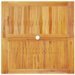 Ensemble de salle à manger de jardin 5 pièces - Bois d'acacia solide
