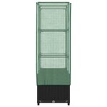 vidaXL Jardinière surélevée avec housse aspect rotin 80x40x138 cm