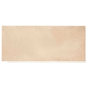 vidaXL Tapis en Fourrure Synthétique de Lapin Beige 80 x 200 cm