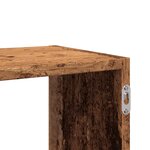 vidaXL Étagère murale vieux bois 100x25x50 cm bois d'ingénierie