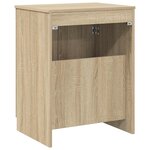 vidaXL Armoire de salle de bain Chêne Sonoma 54 x 41 x 70 cm