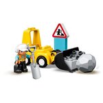 Lego 10930 duplo le bulldozer  engins de chantier jouet pour enfant de 2 ans et plus  jeu motricité fine pour garçons et filles