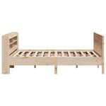 vidaXL Cadre de lit sans matelas 180x200 cm bois massif de pin