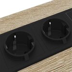 vidaXL Cabinet de chevet Chêne Sonoma 41 x 31 x 51 cm