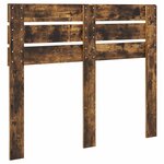 vidaXL Tête de lit Chêne fumé 120 cm Bois d'ingénierie