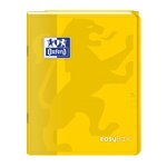 Cahier EASYBOOK Agrafé 17x22cm 96 pages grands carreaux 90g Couleurs aléatoires OXFORD