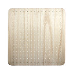MDF Board plaqué  nature  40x40x2 5cm  y compris suspension