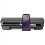 Support pour écran Mars Gaming MGS-PRO - Ergonomie optimale - Support Smartphone/Tablette - Tiroir de rangement - Taille réglable - Coloris Noir