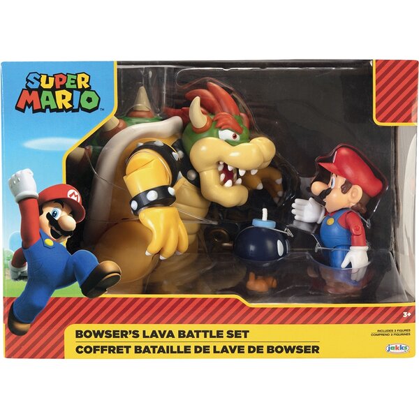 Coffret Diorama Super Mario et Bowser