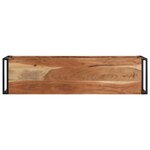 vidaXL Meuble TV 120x30x40 cm Bois d'acacia massif