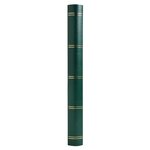 Album De Timbres Simili-cuir 48 Pages Noires - 22 5x30 5 Cm - Vert - Exacompta