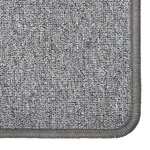vidaXL Tapis de couloir Gris foncé 50x250 cm