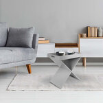 Table d'appoint croisillons avec plateau amovible