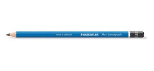 Crayon Papier Mars Lumograph 100 Mine 2 mm Bleu 4B x 12 STAEDTLER