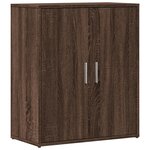 vidaXL Buffets 2 Pièces chêne marron 60x31x70 cm bois d'ingénierie
