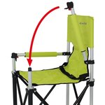 Eurotrail Chaise de camping Petit Jr. Vert citron