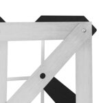 vidaXL Casier à bouteilles pour 72 bouteilles Noir Bois de pin solide