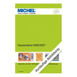 Catalogue de cotation Michel timbres Allemagne 2026-2027.