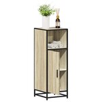vidaXL Meuble de salle de bain Chêne Sonoma 35x37 5x100 cm Bois d'ingénierie
