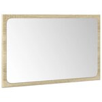 vidaXL Ensemble de meubles de salle de bain 3 Pièces chêne sonoma