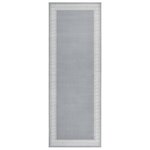 vidaXL Tapis BCF Gris avec motif 100x250 cm