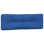 vidaXL Coussins de palette 3 Pièces bleu royal tissu