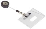porte-badge en PVC flexible 85 x 54 mm DURABLE