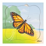 Dans la forêt - lot combiné  5 puzzles