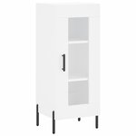 vidaXL Buffet blanc 34 5x34x90 cm bois d'ingénierie