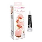 Cadre pâtissier extensible Ovale + Stylo de glaçage noir