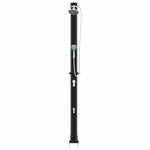 vidaXL Douche solaire extérieure Noir 217 cm PVC  aluminium