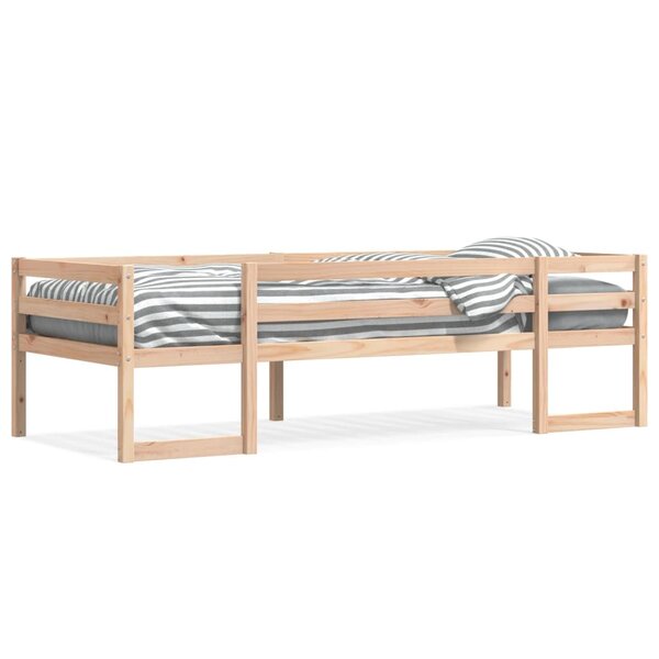 vidaXL Cadre de lit pour enfants sans matelas 90x200 cm pin massif