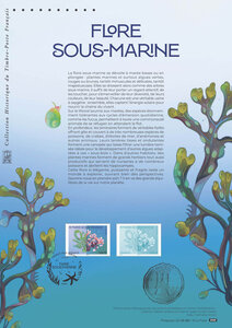 Document philatélique - Flore sous-marine