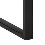 vidaXL Table console multicolore 100x35x75 cm bois massif récupération