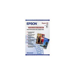 Epson S041328 Papier photo Premium semi-glacé A3+ 251g  20 feuilles
