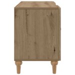 vidaXL Meuble TV 102 x 34 5 x 50 cm Chêne artisanal Bois d'ingénierie