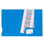 Chemises dossier 2 rabats oxford 24 x 32 cm bleu vif - paquet de 50