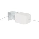 vidaXL Auvent vertical Bleu 60x360 cm Tissu oxford